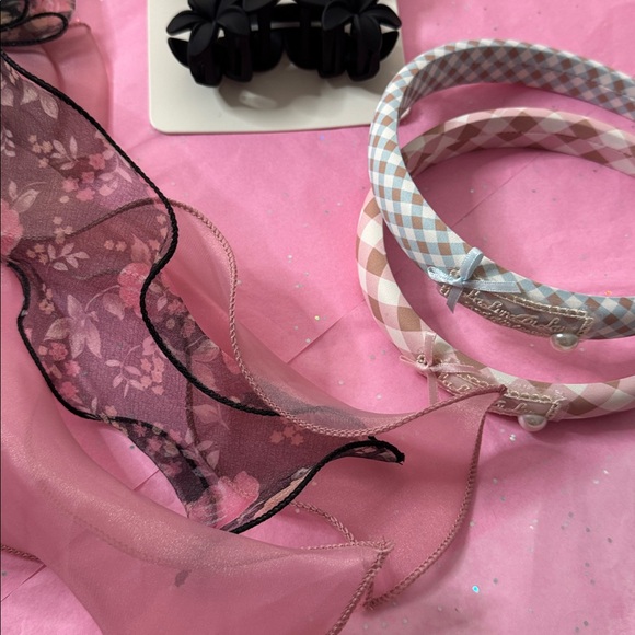 🎀GIVEAWAY for Posh SHOW! Sincerely Jules Pink Hair Bow, Headbands, Hawaii Clips - Picture 5 of 6